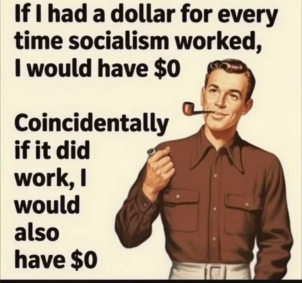 CoGirl17260's tweet image. Just your daily reminder that socialism sucks! Have a nice daaaay! 😁