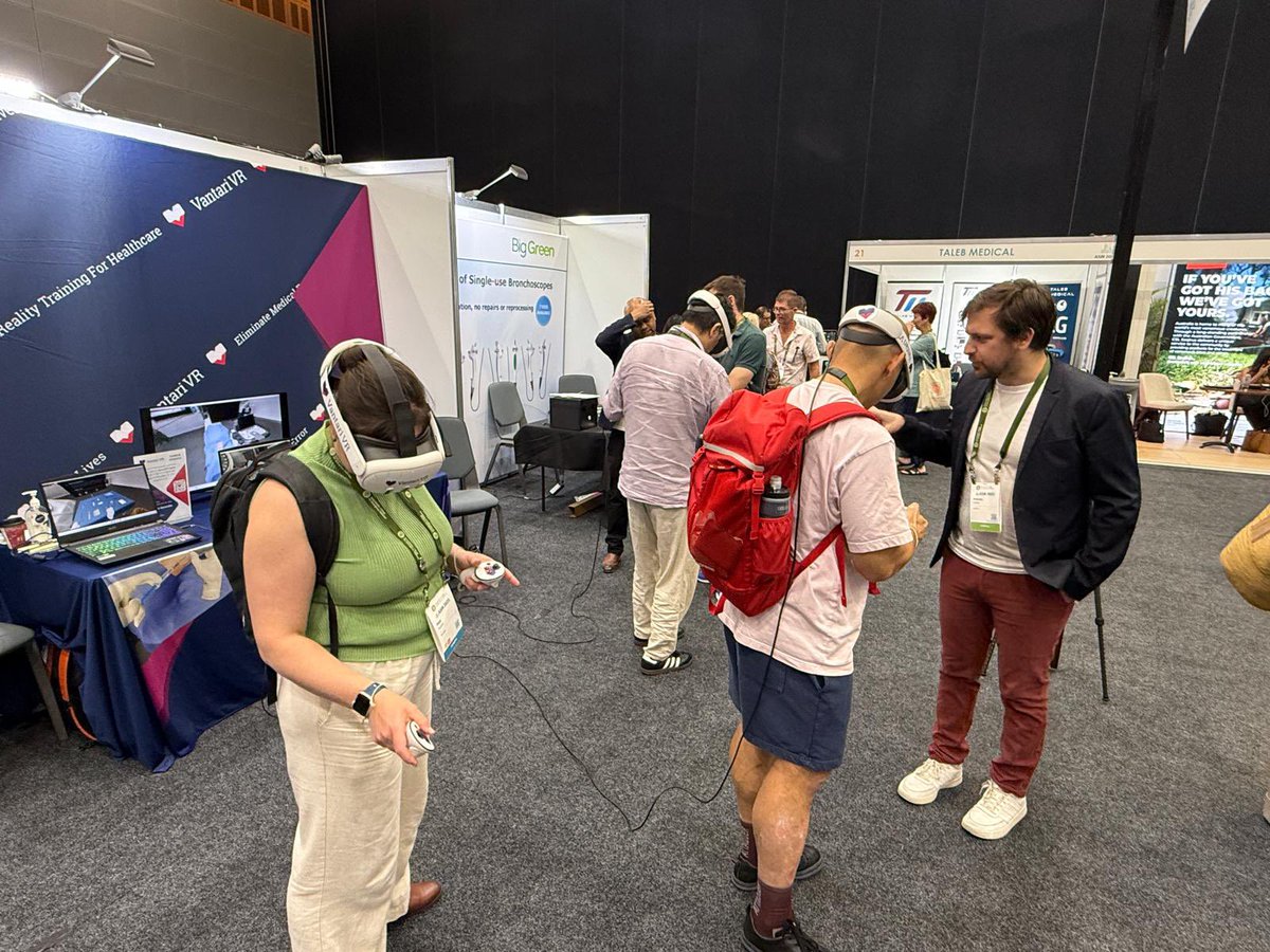 VantariVr's tweet image. Here we go! @acemonline 

Day 1 at Booth 18 👏 

#vr #healthcare #medtech #healthtech #digitalhealth #training #education #medicine #innovation #simulation #ai #virtualreality #em #emergencymedicine #vantarivr #acem #acem25