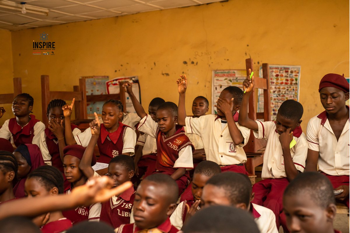 TechwomenNg's tweet image. Every student we met reminded us why digital inclusion matters as their curiosity, brilliance, and determination are the future.We’re proud to keep paving the way for a more inclusive digital ecosystem. 

#INSPIREProject #TechWomen #Tech #STEMEducation #EmpowerHer #twimpact