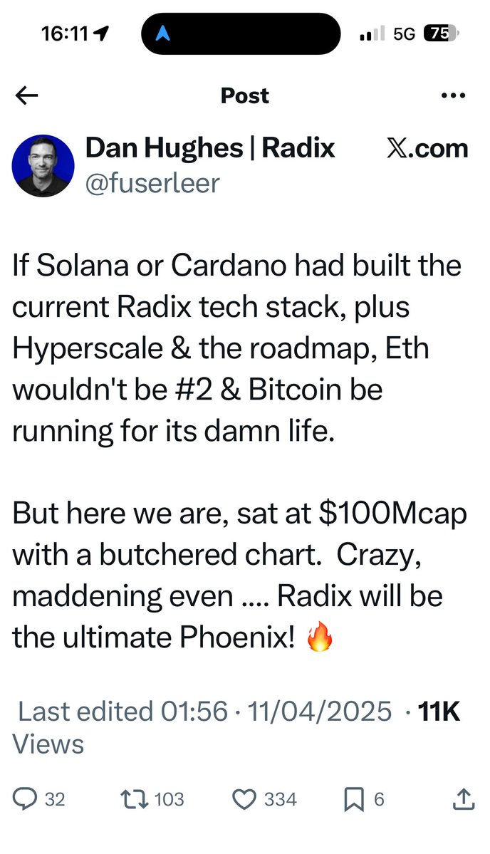 tadkis's tweet image. People often ask how Radix compares to Cardano.
Both want safer DeFi, but they solve the problem in different ways.

• Cardano uses an extended UTXO model: strong on determinism, but complex when many users interact with the same dApp
• @radixdlt uses an asset-oriented model:…