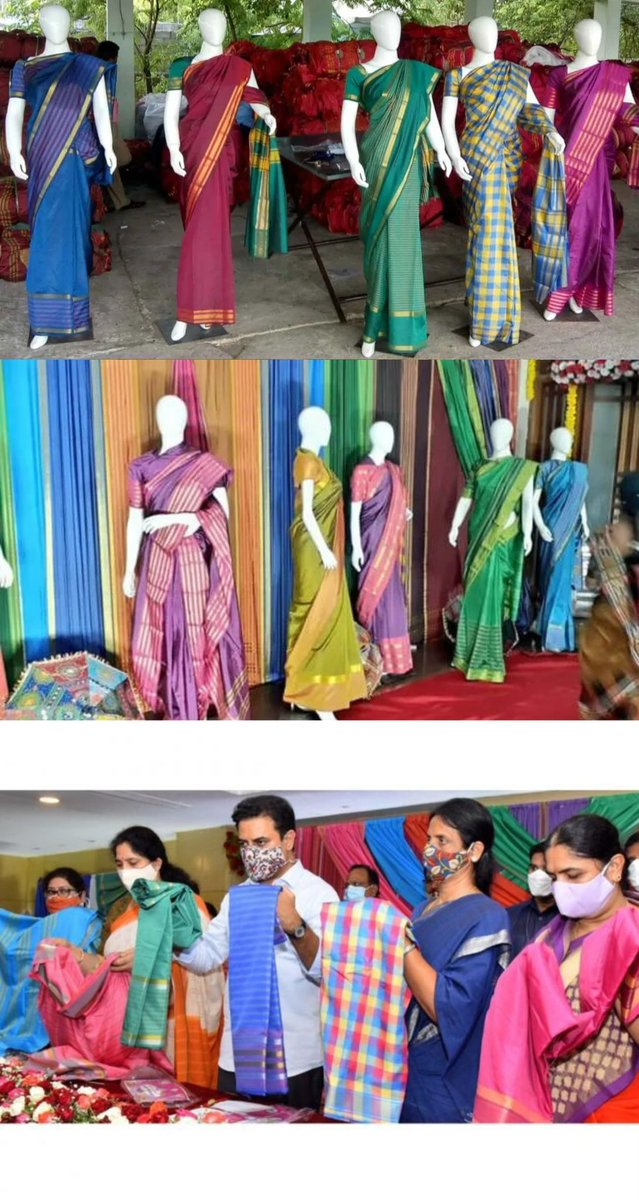 AshokReddyNLG's tweet image. బతుకమ్మ చీరలు బాగా లేవని ప్రచారం చేశారు

ఇప్పుడు మీరు ఇచ్చేది ఏంది?

హాస్పిటల్లో నర్సులకు ఇచ్చే యూనిఫాం, అంగన్వాడీ ఆయాలకు ఇచ్చినట్లు ఒకే కలర్ చీరలు ఇచ్చి పట్టు చీరలు అని డబ్బా కొట్టుకుంటున్నారు