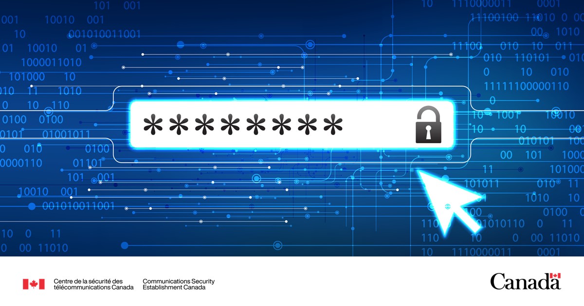 cst_cse's tweet image. Cherchez-vous à renforcer votre position en matière de cybersécurité? 
- Utiliser des mots de passe ou des phrases de passe robustes
- Utiliser l&apos;authentification multifactorielle

Pour une liste complète des contrôles de cybersécurité : cyber.gc.ca/fr/orientation…