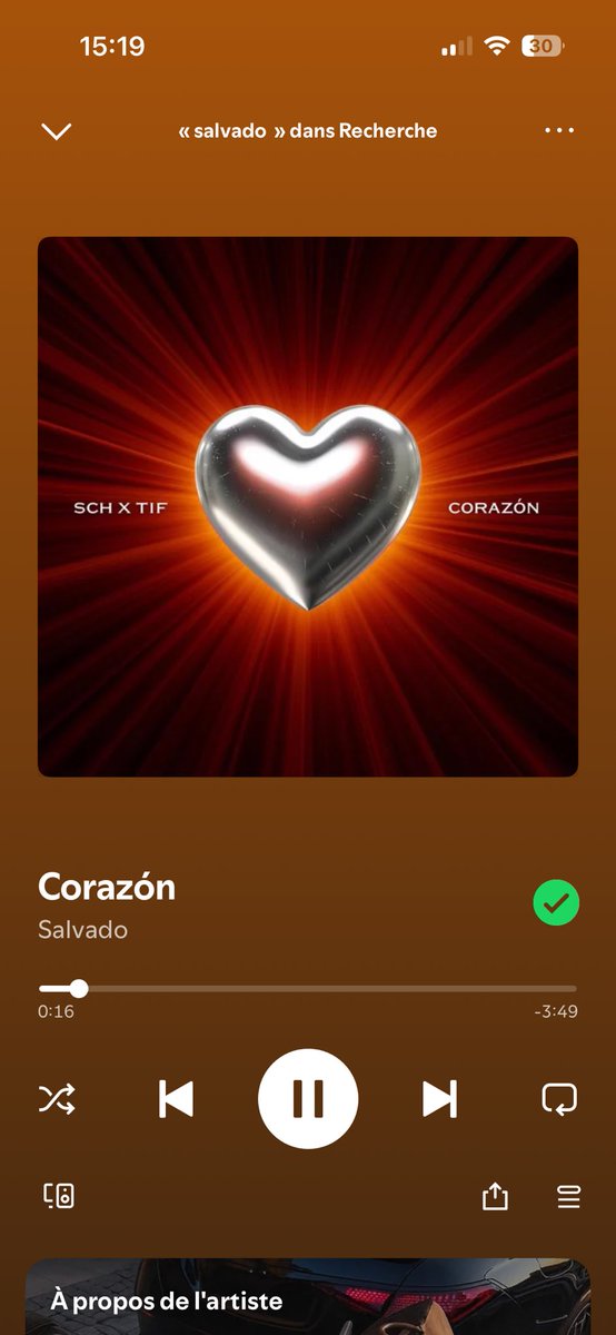 Je savais pas que y’avait le son sur Spotify comment je me régale la