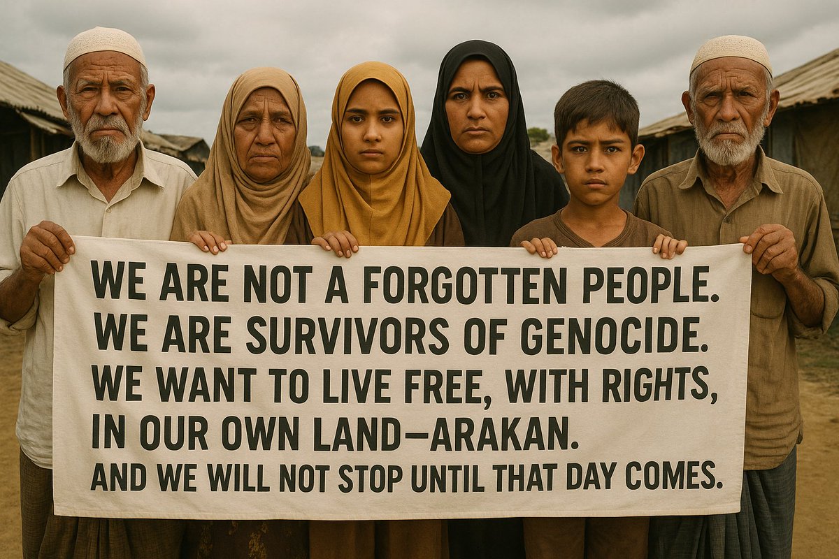 RRANforRohingya's tweet image. Diplomacy has failed, repatriation has stalled, and the genocide continues.The only sustainable path is empowering Rohingya self-determination with strong international collaboration. Support our people for peace. #JusticeForRohingya #Righttoself-determination 
#RohingyaSolutions