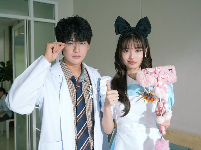 Chom_Pooh0190's tweet image. เป็นคุณหมอเล้ยยย โผล่มาแปปเดียวแต่ขำไม่ไหว5555

#MuTeLuvFistFootFusionEP2 
@mmarkpkk #mmarkpkk