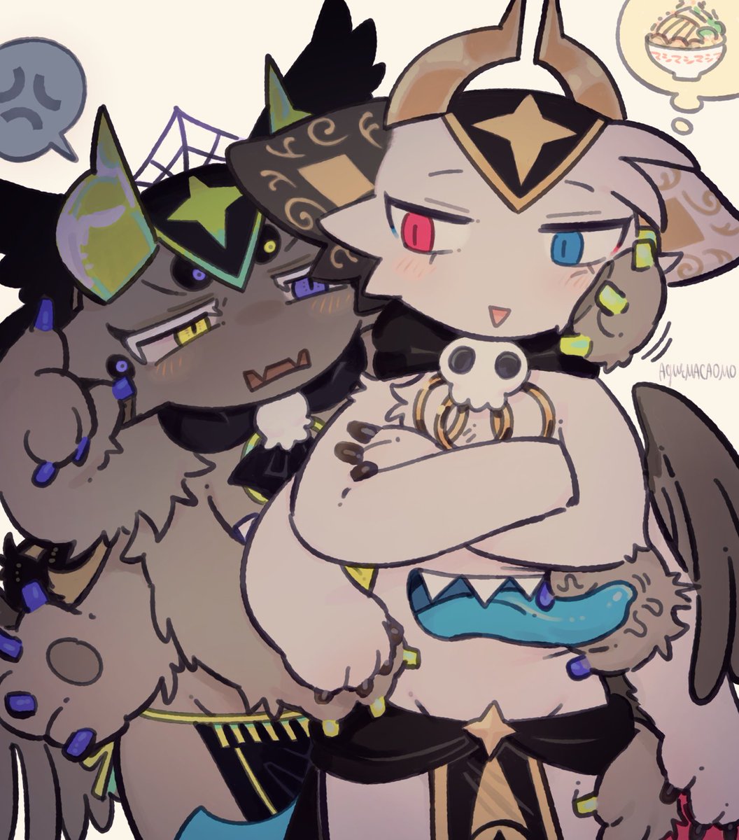 aguemacaomo's tweet image. ニスブブ　#でびコネタバレ