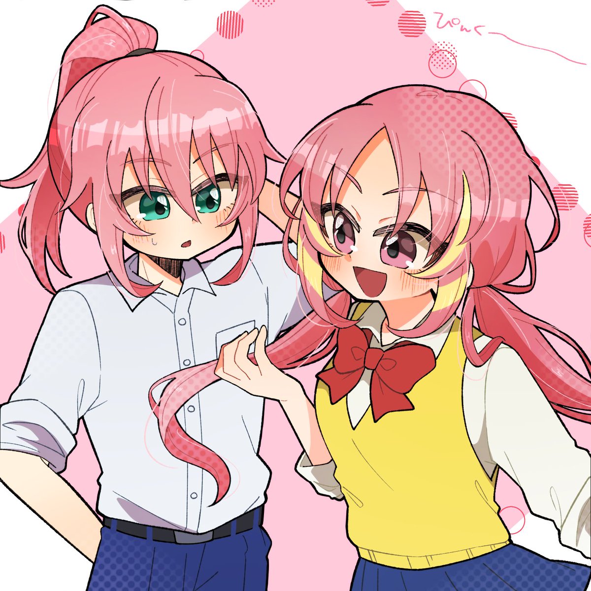 aiki28_0102's tweet image. 愛しのピンク髪たち💓