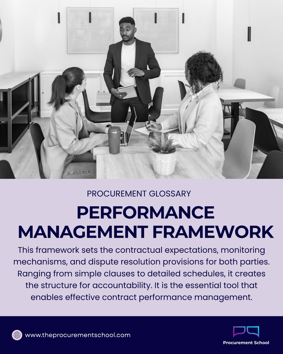 the procurement school tweet media