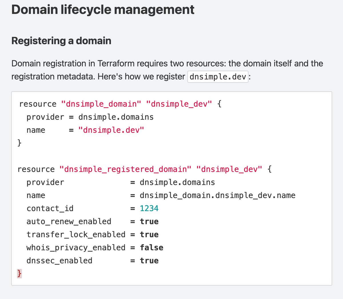 dnsimple's tweet image. Still managing DNS by hand? 🤯 See how DNSimple powers domain &amp;amp; DNS  automation using Terraform. Boost your team’s ops and compliance, bring Infrastructure as Code to your domain and DNS management👉 blog.dnsimple.com/2025/11/managi…
#IaC #Terraform #DevOps #Domains #DNS