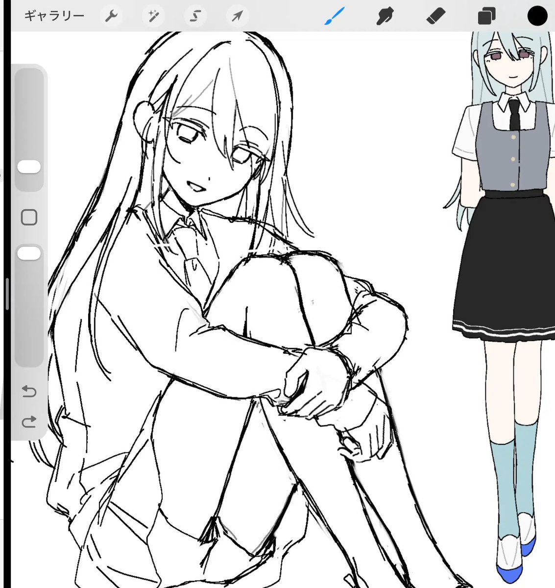 Post by いぬしま on X: 創作の女だにょん