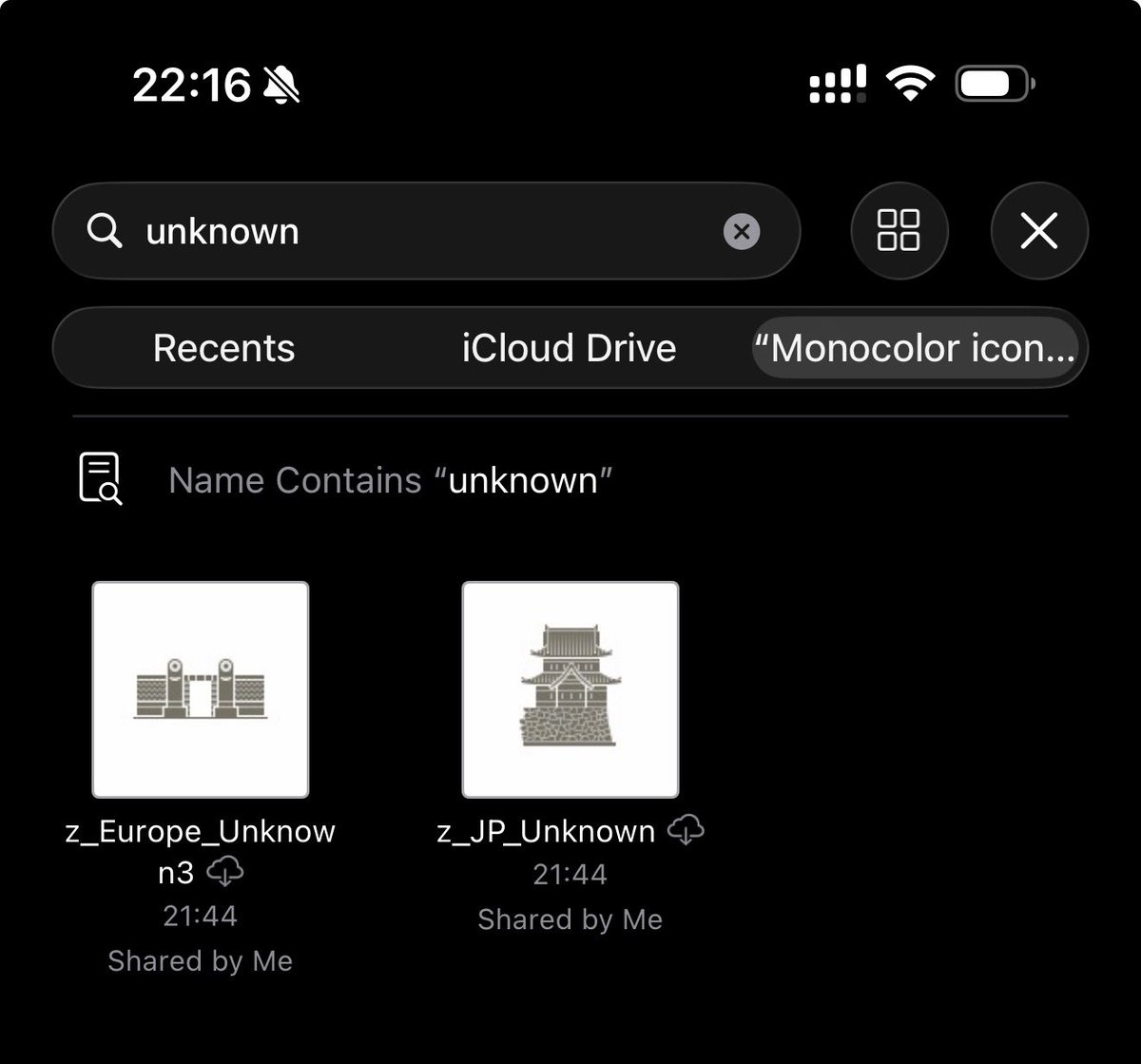I organized all Landmark icons from Apple Maps including DCE icons and monochrome icons. 
There are still 2 icons I didn’t recognize which they are. 
You can download here: meischer.com/LandmarkIcons.….
