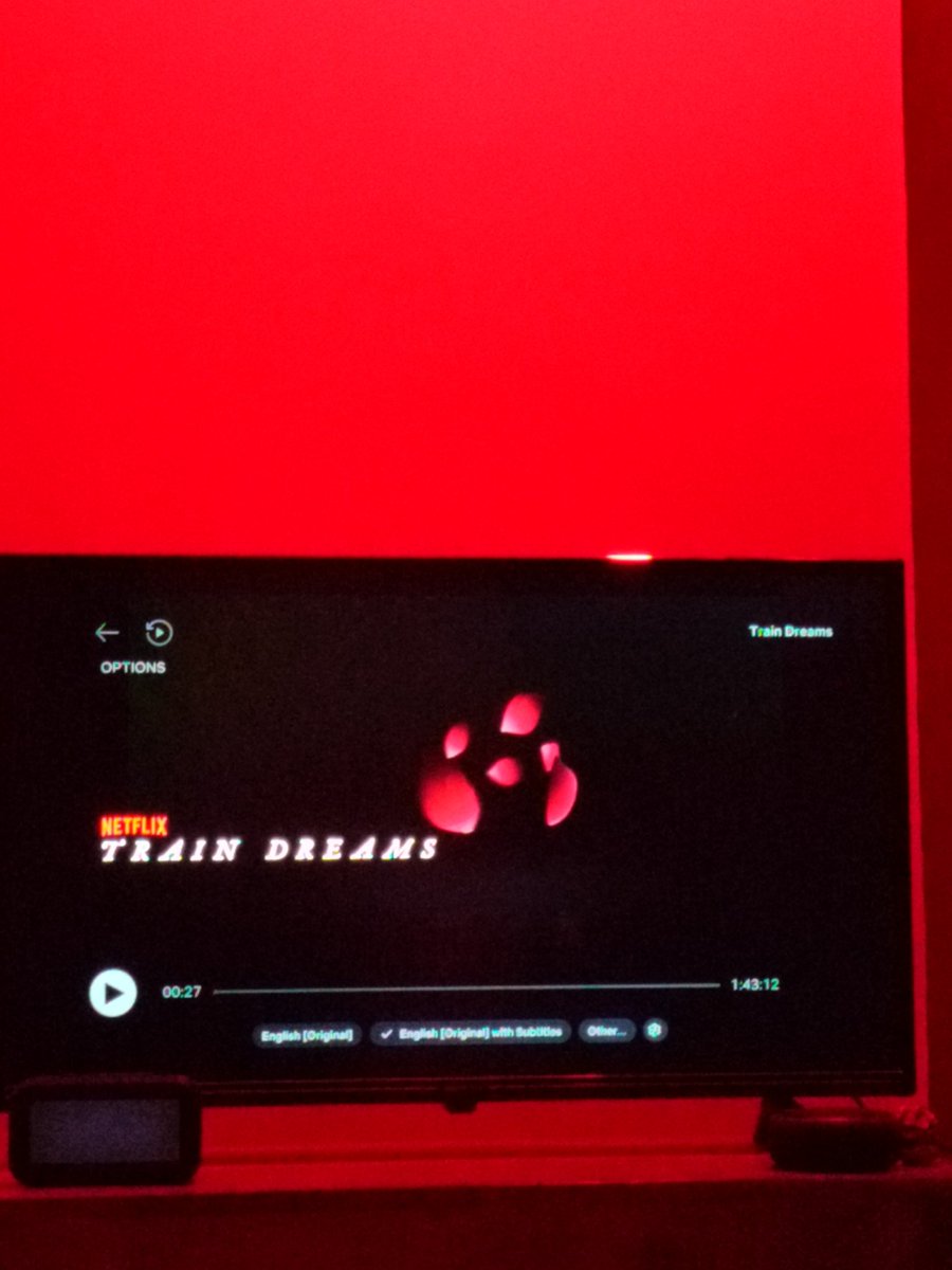 paul_iraa's tweet image. Now playing: Train Dreams