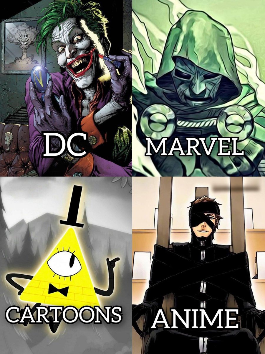 R2Kain's tweet image. The best villains in fiction 

I think we can all agree 😶