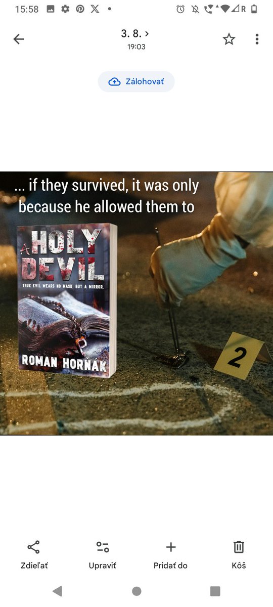 roman_hornak111's tweet photo. @GhostKing091 🔥 Not every demon comes from hell. Some grow up among us — and choose to punish in God’s place.
#socialmediamarketing #booktwt for YOU #smalltownmystery
https://t.co/UYyk7LY9e1

#artists #retweet #Follow #playwrights #links #BookToTv #author #BooksWorthReading https://t.co/gMxvNxJ3zE