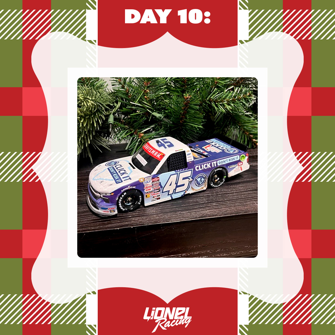 Diecast Santa Giveaway: No. 45 Ross Chastain Darlington win prototype! 

Like, repost, and let us know what cookies you leave for Santa for a chance to win 🎁