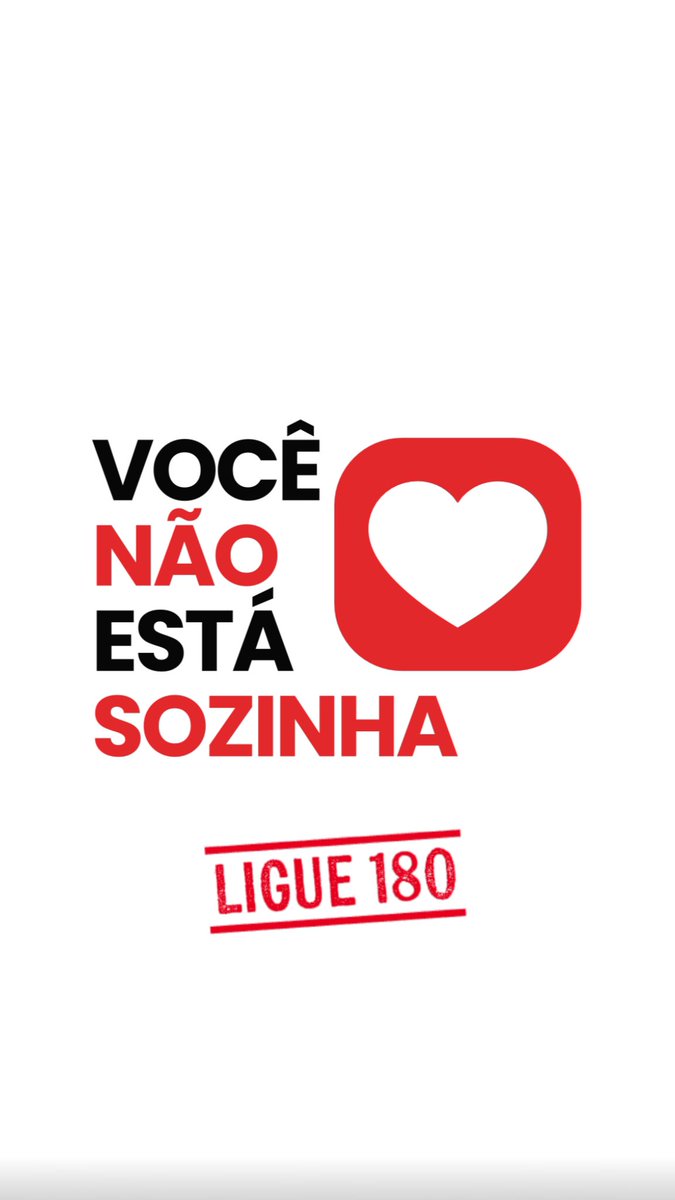 centraljuliette's tweet image. Peça ajuda, ligue 180. #VocêNãoEstáSozinha