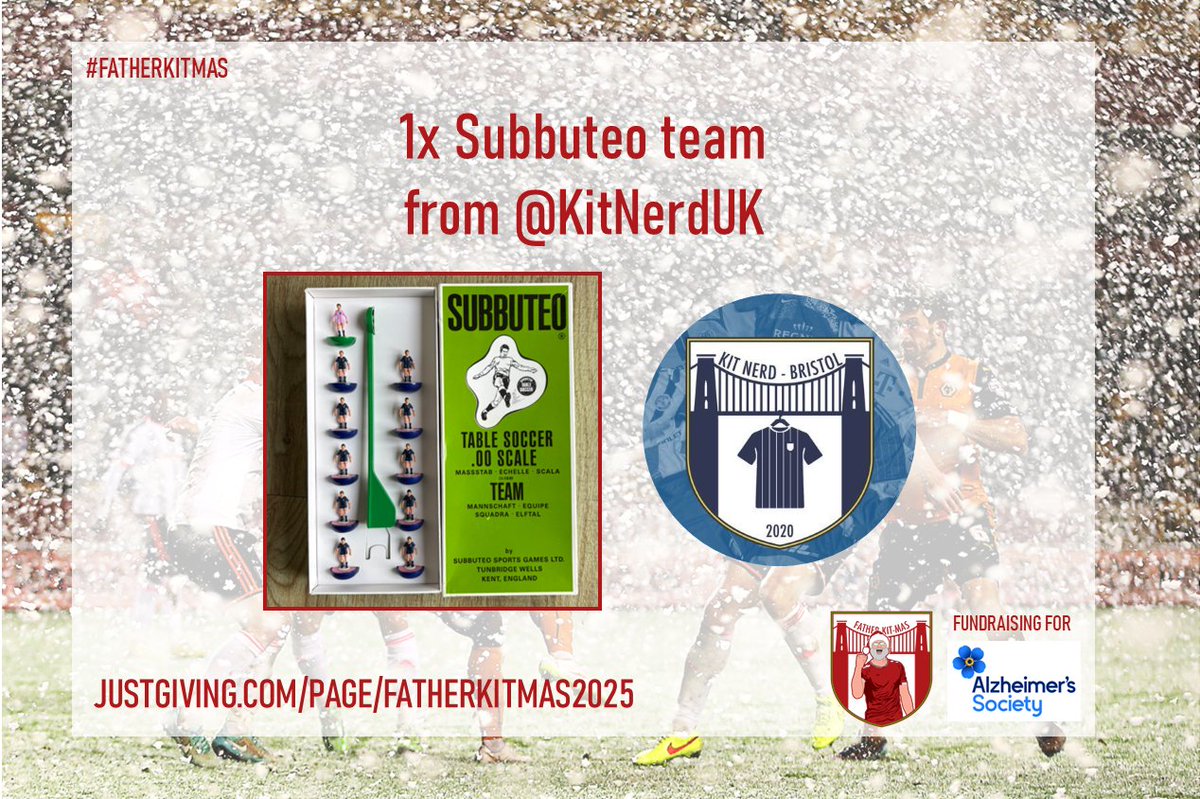 KitNerdUK's tweet image. 🎲1x Subbuteo team
🎲1x OG @KitCubes
 
Courtesy of @KitNerdUK

Enter #FatherKitmas: justgiving.com/page/fatherkit…