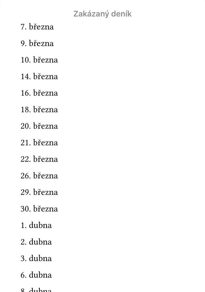 Jako tento “obsah” v knize mě pobavil. 😄