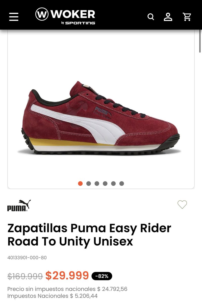 vmenditto's tweet image. 👟 Woker y Sporting 

📱 Ofertas + pago con MODO proba ,  con BBVA o Galicia para extra bancario

Zapatos cuero 
$29.999
wokerbysporting.com.ar/zapatos-cavati…

Zapa topper unisex 
$19.999
Talles grandes 
sporting.com.ar/zapatillas-top…

Adidas Forum mid
Hasta talle 47
$59.500
wokerbysporting.com.ar/zapatillas-adi……