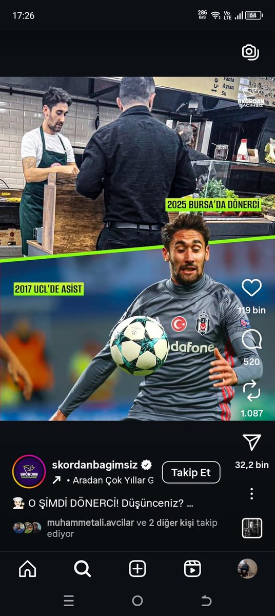 ORKAN ÇINAR DÖNERCİ OLDU.... ERGİN GÖLENİNİN YİGENİ....