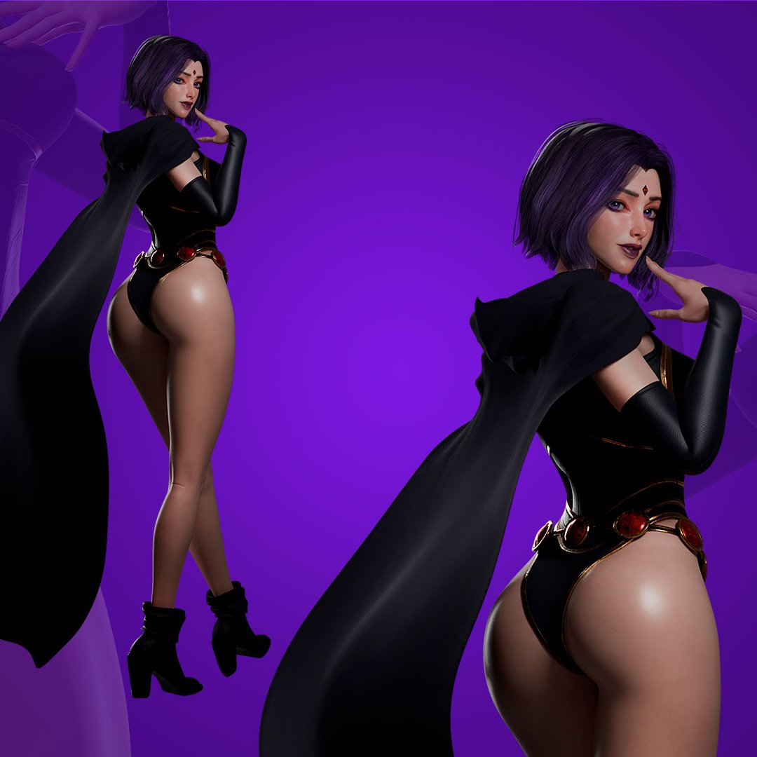 Finaly✨Raven 3D Blender Model is  NOW AVAILABLE on my  Gumroad👇
h69verse.gumroad.com/l/Raven-DC