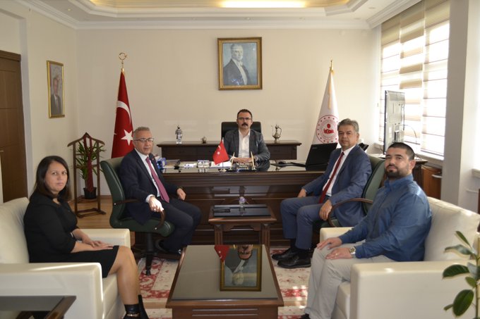 Öğretmenler Günü’nde Kaymakam ATEŞ’i Ziyaret