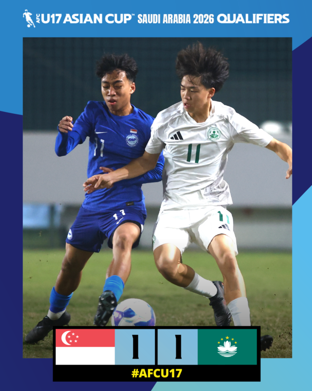🇻🇳 Vietnam and 🇲🇾 Malaysia collect all three points from Group C as 🇲🇴 Macau hold 🇸🇬 Singapore to a draw at #AFCU17 Qualifiers!