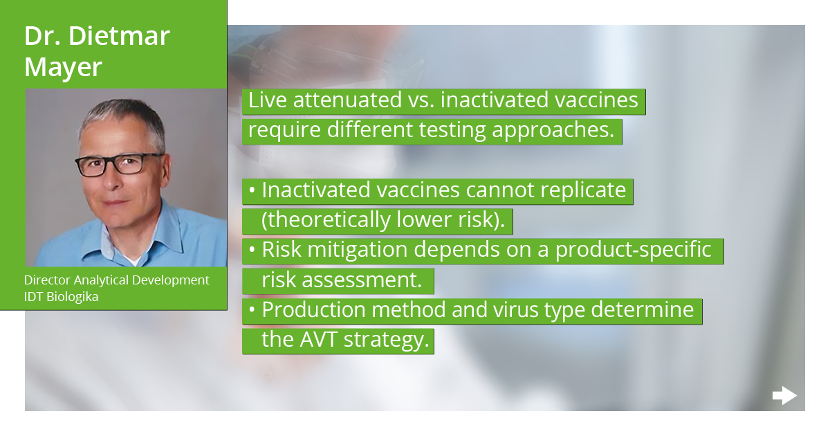 idtbiologika's tweet image. #𝗔𝘀𝗸O𝘂𝗿𝗘𝘅𝗽𝗲𝗿𝘁 ➡️#NGS is transforming how we detect adventitious viruses. In our expert insight we share how analytical strategy plays a decisive role in the success of NGS-based adventitious virus testing #AVT.

#VirusDetection #GMPTesting #CDMO