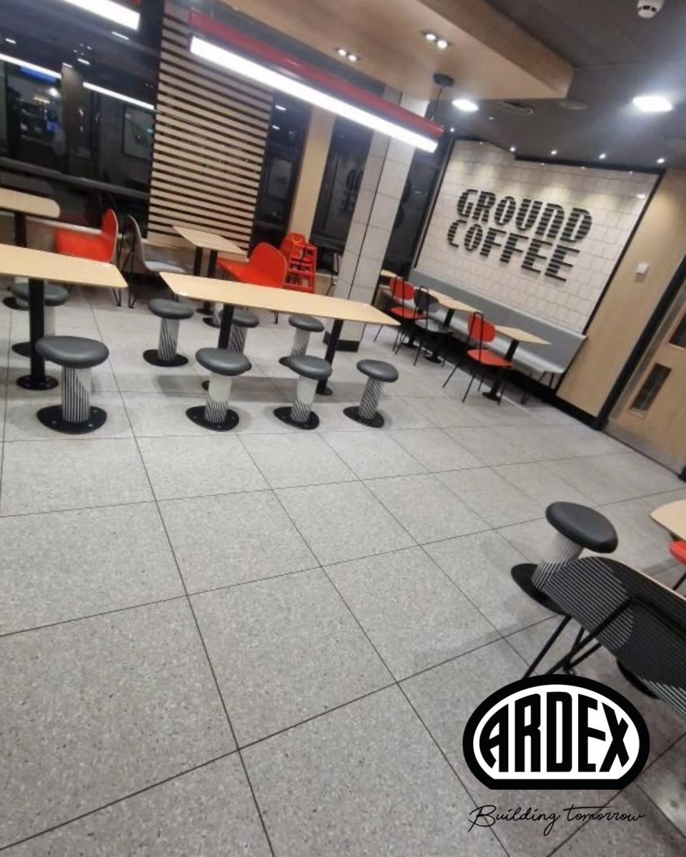 Thank you to MAC Tiling Specialists for sharing some of their recent commercial work across various sites in Glasgow and Edinburgh.

The work features large restaurant floors and walls, toilet blocks and staircases - all fixed and grouted with ARDEX materials.