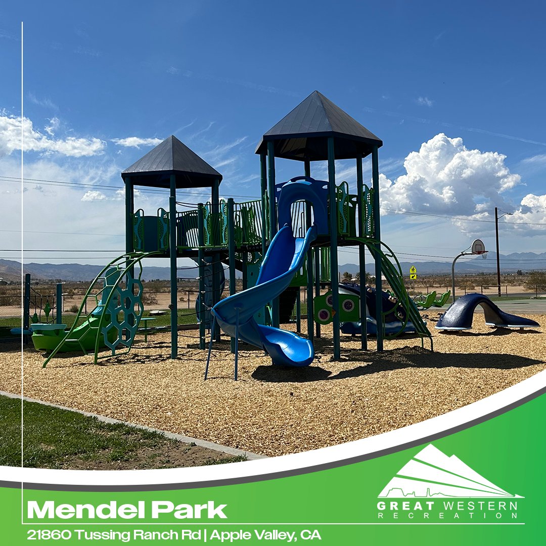 GreatWesternRec's tweet image. 🐋 From Wally Whale to the RoxAll See-Saw, Mendel Park’s new playground in Apple Valley, CA, is packed with adventure!
Discover what we can help you build: play.gwpark.com/4nZhwDy

#InclusivePlay #GreatWesternRecreation #CommunityFun