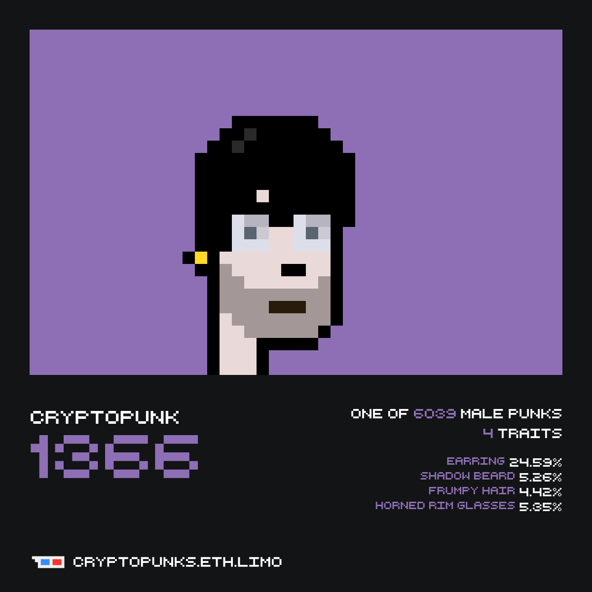 🚨 CryptoPunk #1366 received a bid for Ξ30.500 ($85,451) on the CryptoPunks marketplace

from: 0x084...714c2

Punk profile: cryptopunks.eth.limo/details/1366
Etherscan: etherscan.io/tx/0x79e80fe5f…

$CIG: 100K CIG unclaimed for this token