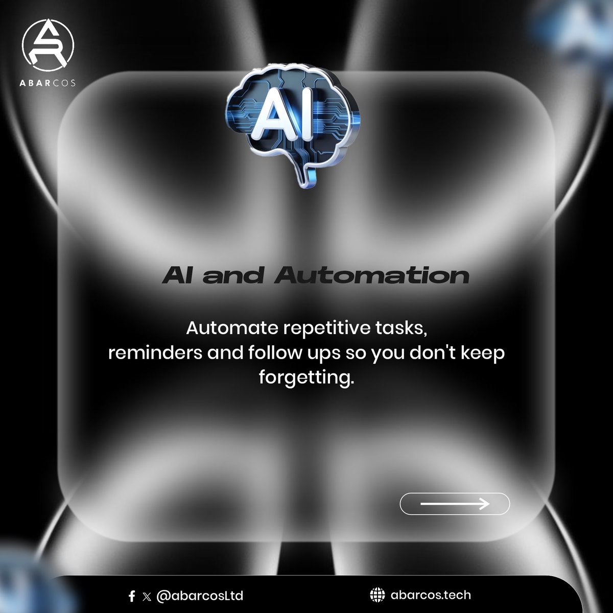 AbarcosLtd's tweet image. We offer you everything you never thought your business needed. 

No more juggling tasks that make you overwhelmed. 

Focus on serving your clients while we handle the rest. 

#AbarcosTechnologies #Techmadesimple #Digitaltools