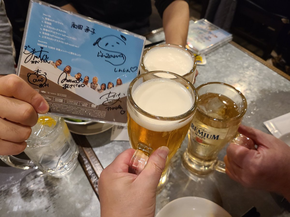 3連休最終日しんしんサイン会ありがとうございました🤭 むっちゃ喋って