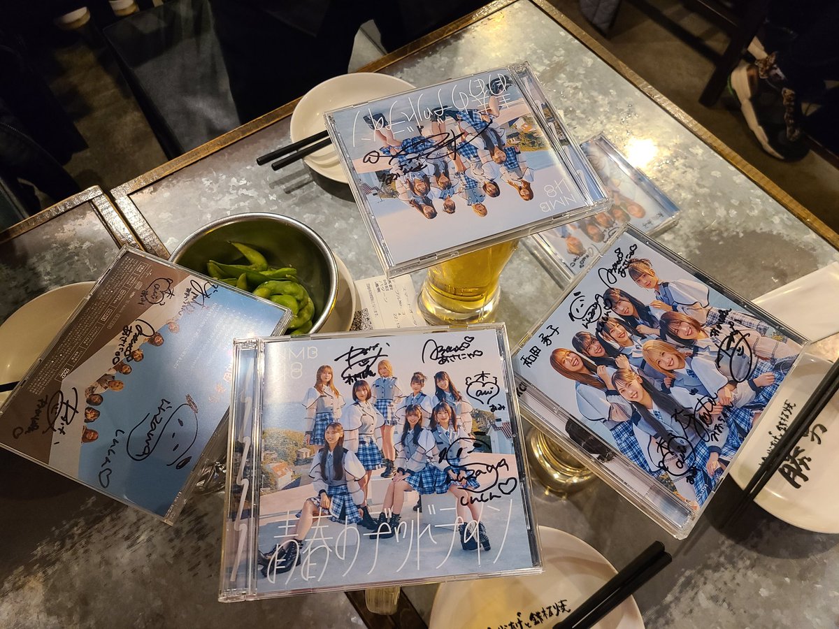 3連休最終日しんしんサイン会ありがとうございました🤭 むっちゃ喋って