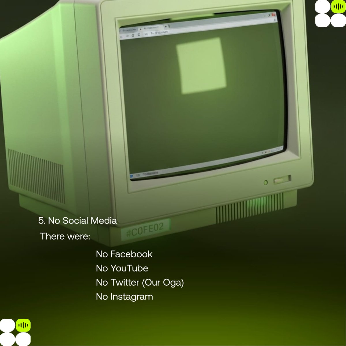 Web3Discuss's tweet image. No Socials, No Noise

Imagine an internet with zero social media. That was Web1.0.

No Facebook to scroll through.
No YouTube for endless videos. 
No Twitter “hot takes”.
No Instagram selfies or reels. 

It was quiet. Just pages and information. No likes, no followers, no…