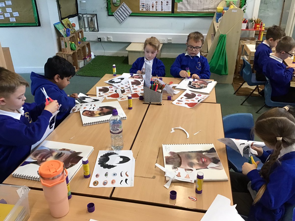 As part of our art topic ‘Funny Faces and Fabulous Features’ Y1R have enjoyed creating a funny face collage. <a href="/CanonSharples/">Canon Sharples CE Primary School and Nursery</a> <a href="/LT_Trust/">Learning Together Trust</a> <a href="/Cornerstonesedu/">Cornerstones Education</a>