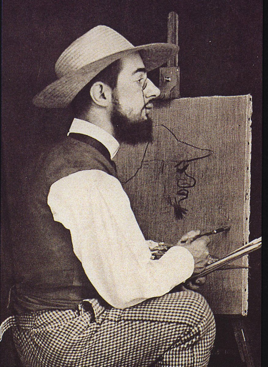Born 161 years ago, Henri de Toulouse-Lautrec brought bohemian Paris to life! 🖌️✨ Our collection of 300+ originals—posters, lithographs, rare drawings &amp; intimate letters—offers a full portrait of the artist behind the art. 

Explore the collection: pan-art-connections.com/collection/lau…
