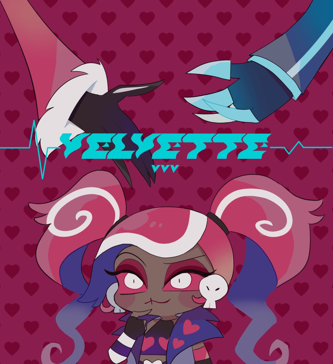 みんな仲良しチームV~♪ #HazbinHotelVees