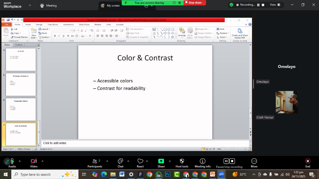 osehfavvy's tweet image. Day 13 of teaching UI/Ux design.

Explained the meaning of UI(user interface) design,
Principles of good UI,
And Designed a pricing page in Figma.