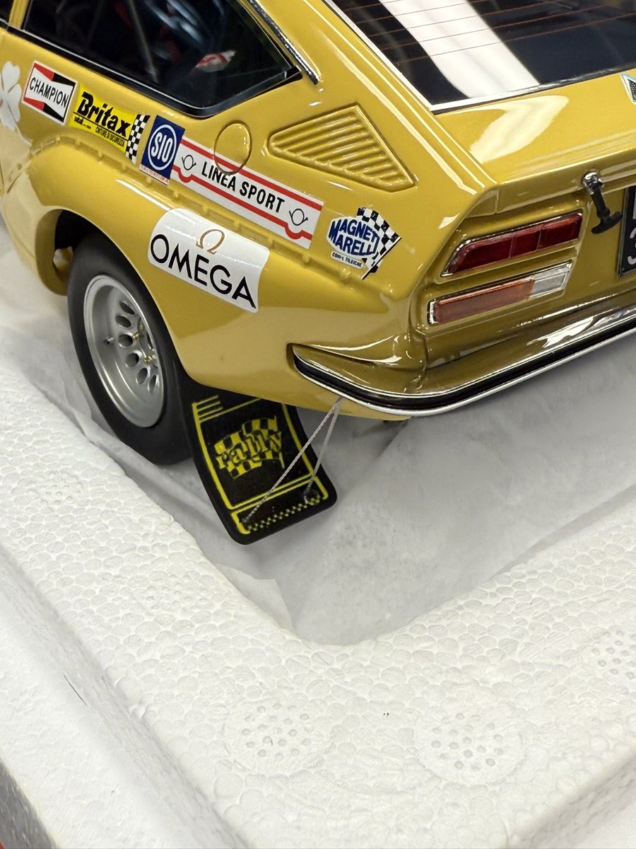 cars_tiny's tweet image. Alfa Romeo Alfetta Gr.2 Autodelta Rally 4 Regioni 1975 Svizzero Masetto Laudoracing Scala 1:18 a 159€ #tinycars #models #alfaromeo #scala118 #scalemodel #modellismo #rally #laudoracing
