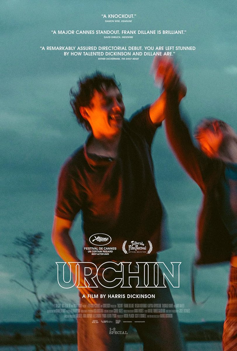 SimonTree's tweet image. URCHIN by Harris Dickinson is my film of the year. Thank you.