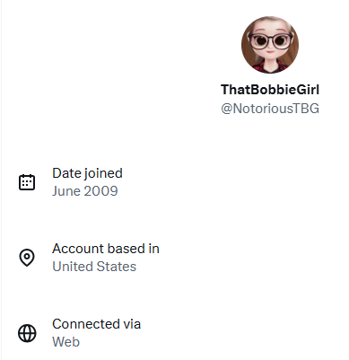 NotoriousTBG's tweet image. In case anyone noticed me and wondered. 
#NotaBot