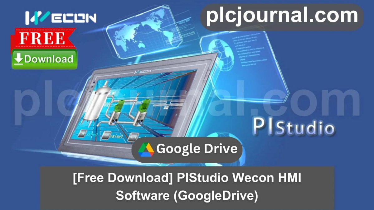 plcjournal's tweet image. PIStudio – Wecon HMI Software is now completely free to download.
Now easily create, upload and configure HMI projects with the help of PIStudio software. #pistudio #weconhmi #hmi #plc #automation #scada #electricalengineer