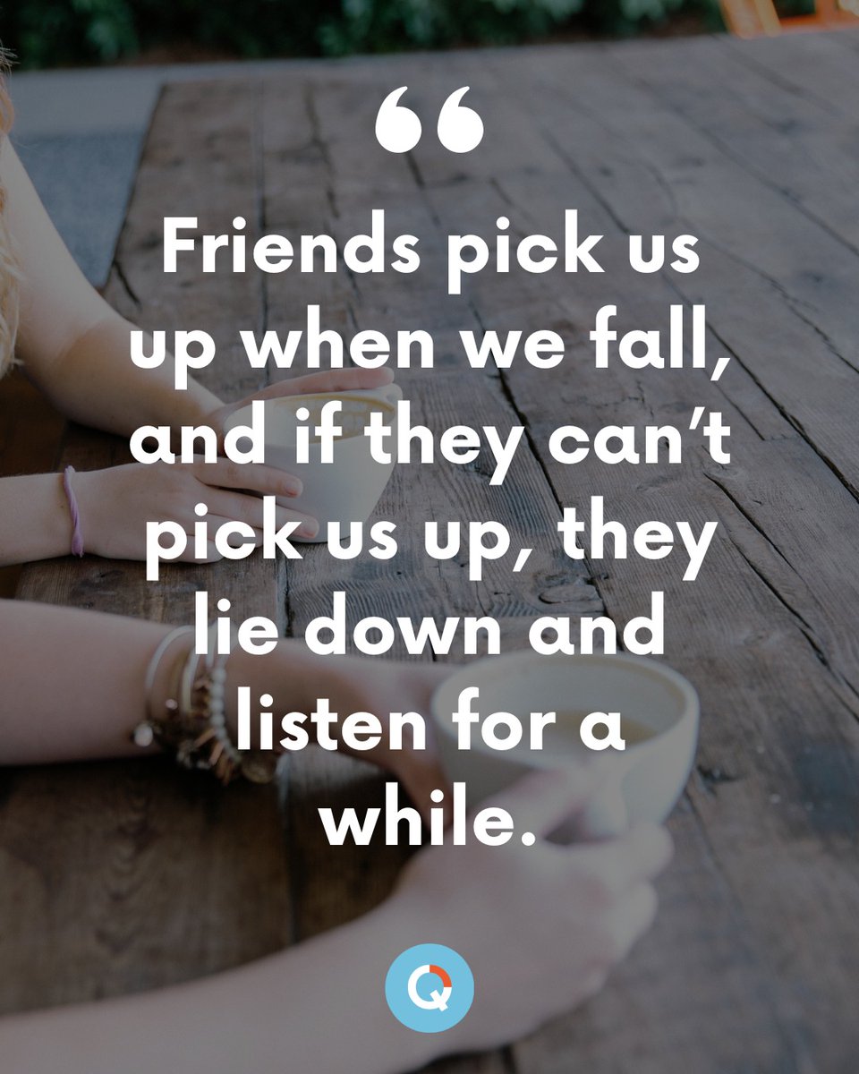 QuarterLifeCtr's tweet image. Sometimes you just need a friend to talk to. Even the strongest of us need support. 💙

We wish you a relaxing and safe weekend!

#Relationshiptherapy #relationshiphelp #talkaboutit #healthyboundaries #relationshipskills #healthyrelationships #teletherapy
