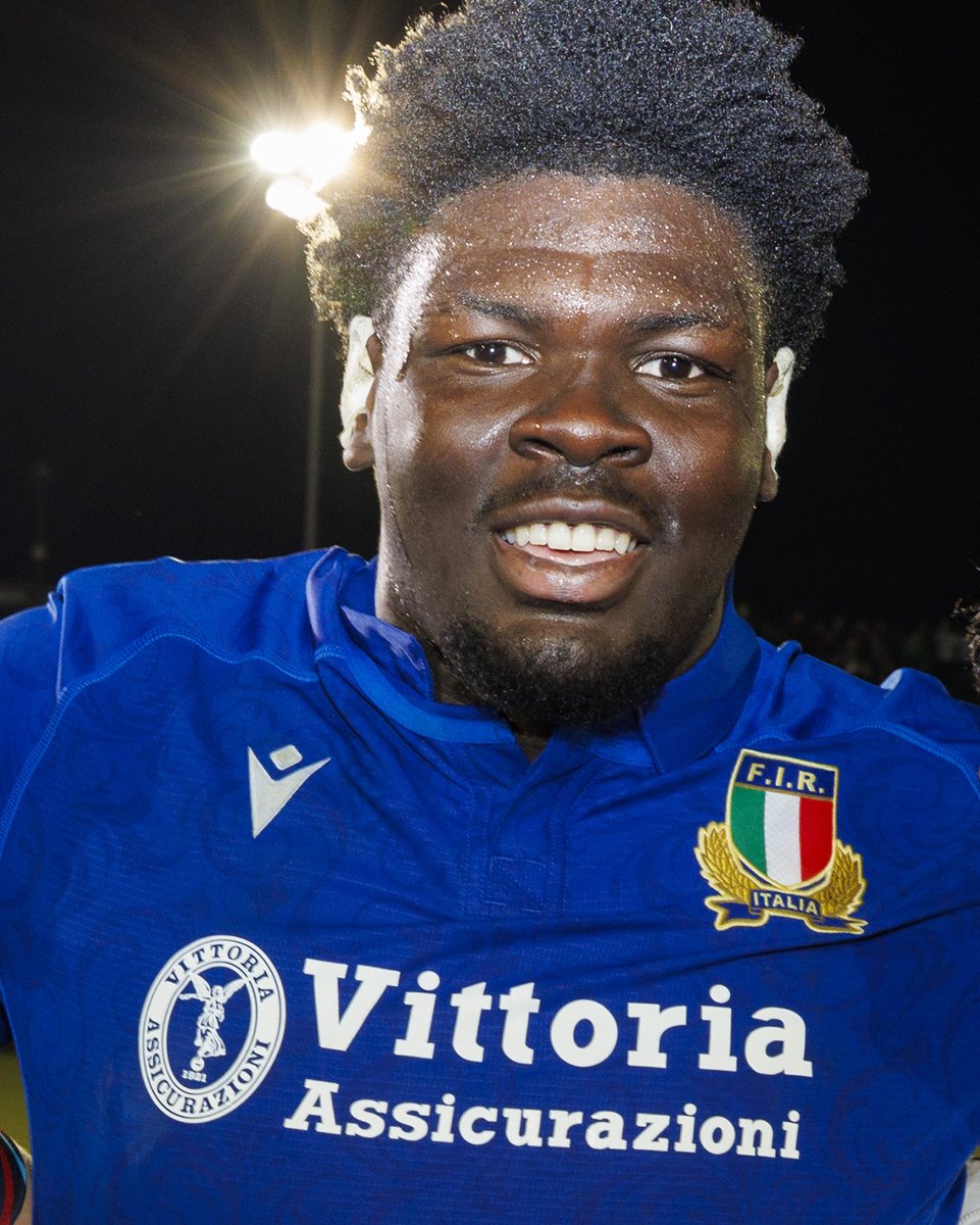 Huge congratulations to University of Bath student Enoch Opoku-Gyamfi for making his first senior international rugby debut for Italy in their 2025 Quilter Nations Series victory over Chile! 💙💛

Full story on the website rugby.teambath.com/2025/11/24/eno…

#teambath #uniofbath #Italyrugby