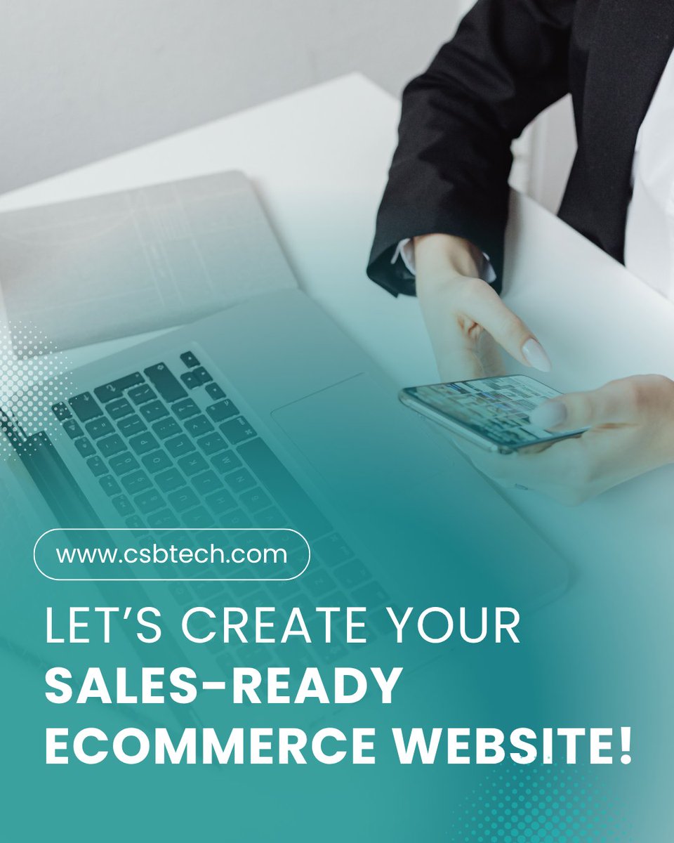 CSBTechEmporium's tweet image. CSB Tech builds high-performance, sales-ready eCommerce websites tailored for growth.
📦 From intuitive UX to seamless checkout, we’ve got it covered.

👉 Ready to turn clicks into customers? csbtech.dev/contact-us

#EcommerceWebsite #CSBTech #OnlineStoreSuccess