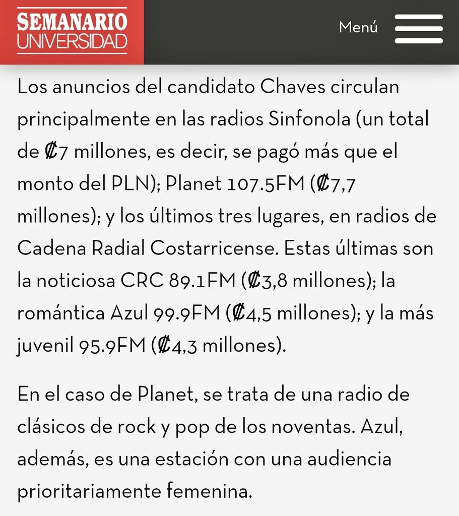 RosCasSol's tweet image. ✒️ CIRCO EN EL MARGEN DE ERROR 

👇 Tras la decisión de Radio Sinfonola (90.3FM) de no participar en la subasta de frecuencias del espectro radioeléctrico, vemos candidaturas marginales (apoyo en el margen de error) saltar desesperadas a colgarse del hecho con tal de buscar…