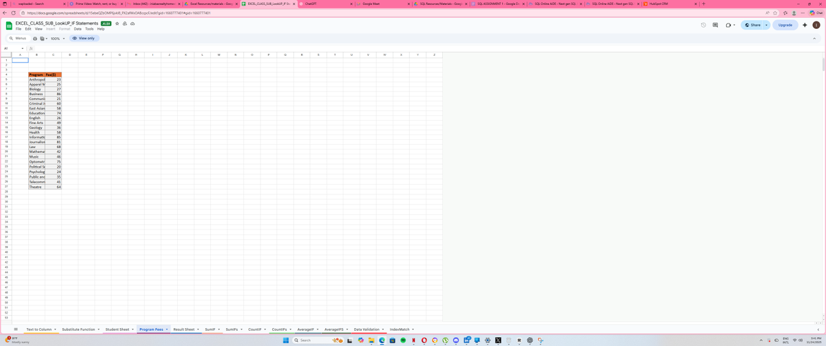 kenny_Ini's tweet image. Just wrapped up hands-on practice with Excel Lookup Functions &amp;amp; IF Statements! 🔍📊
VLOOKUP, XLOOKUP, IF, AND, OR  all finally clicking together.
Every formula takes me one step closer to becoming a stronger data analyst. 💪✨
#Excel #DataAnalytics #LearningInPublic