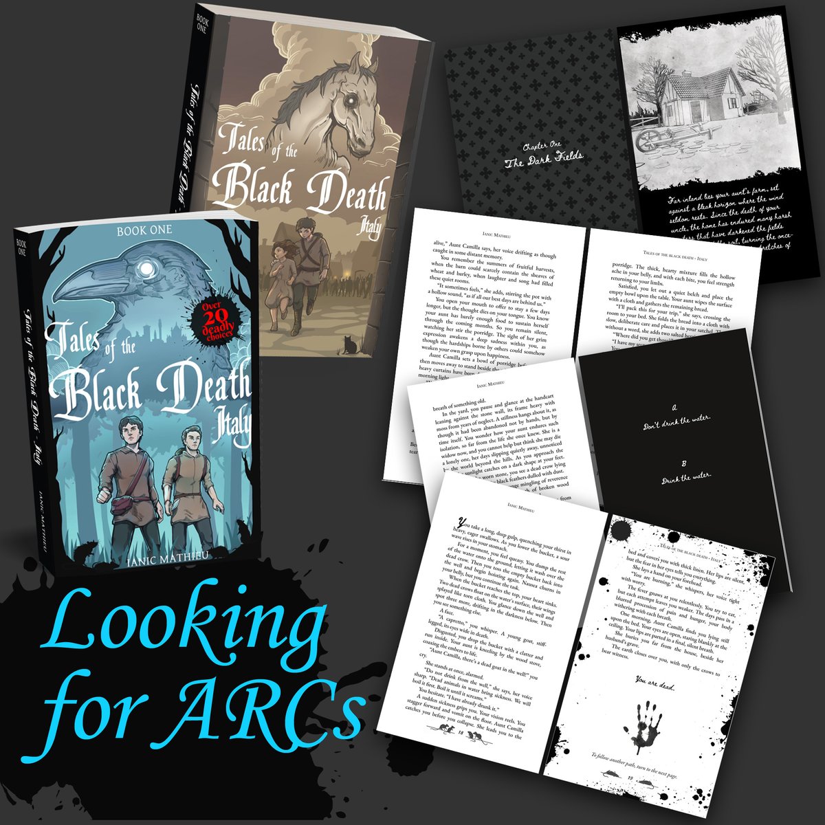 Looking for ARC readers for my Tales of the Black Death saga! If you know anyone who would be interested, please reach out!