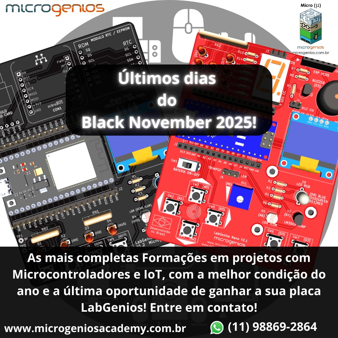 microgenios's tweet photo. Últimos dias do Black November!

Fone: (55 11) 5084-4518 | (55 11) 3384-5598
WhatsApp: (55 11) 98869-2864
vendas@microgenios.com.br

Conheça nossas redes sociais e promoções: 
https://t.co/4NecGZj3l5 https://t.co/Wk00Eh3XQr
